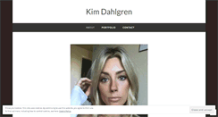 Desktop Screenshot of kimdahlgren.com